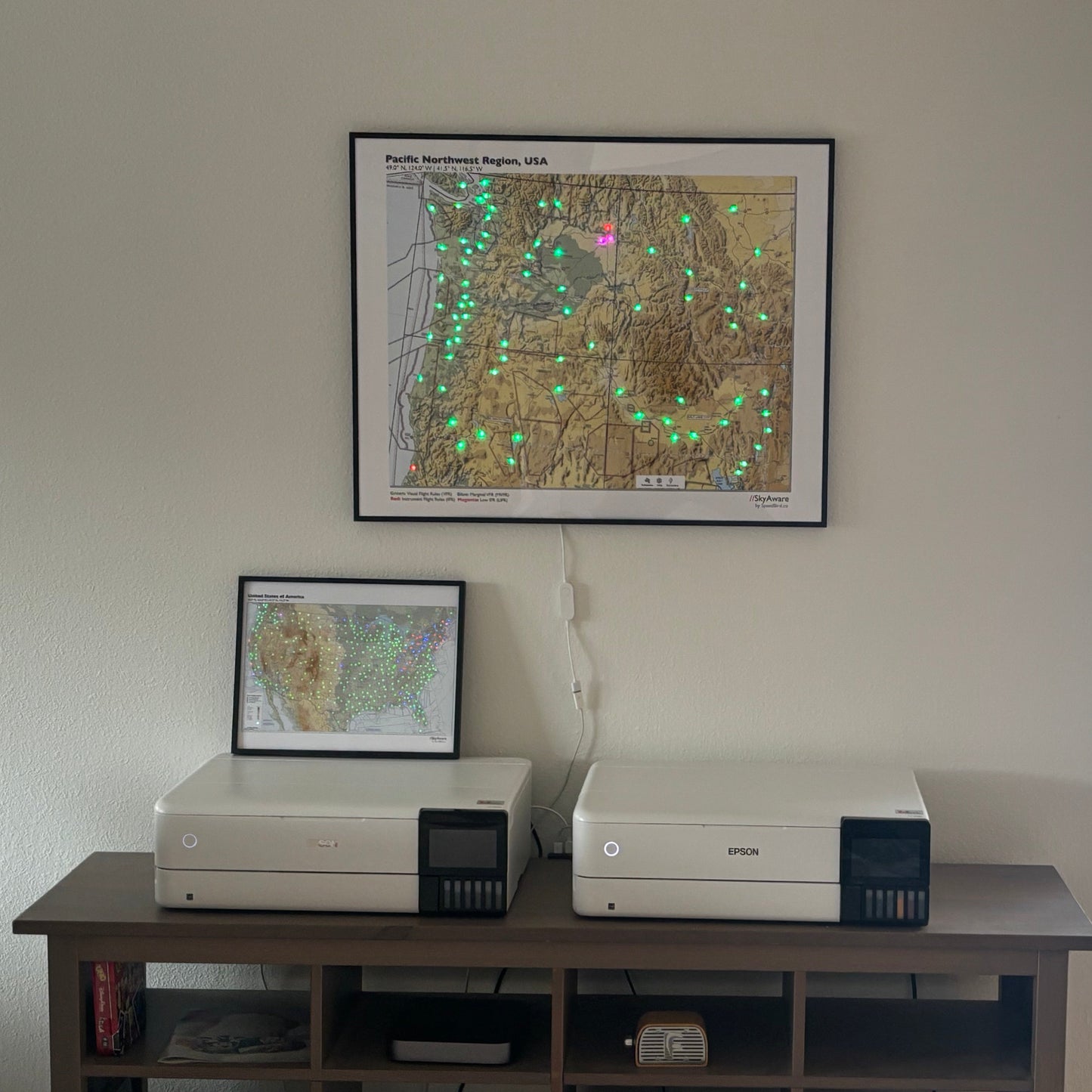 SkyAware 30" Great Lakes METAR Weather Frame